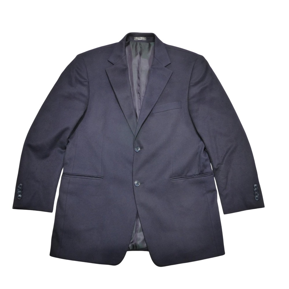 Silverstone Colombo Cashmere Blazer Mens 42R Navy Sport Coat Canada Jacket